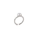 Silva Pearl Ring - Silver