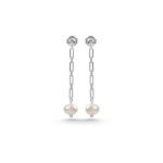 Palmira Silver Pearl Earrings