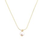 Aqua Pearl Necklace