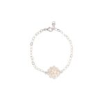 Liva 925 Sterling Silver Pearl Bracelet