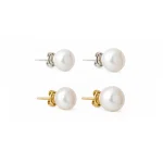 Pearl Ball Earrings No.5