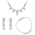 Janet Necklace, Earrings and Bracelet Set
