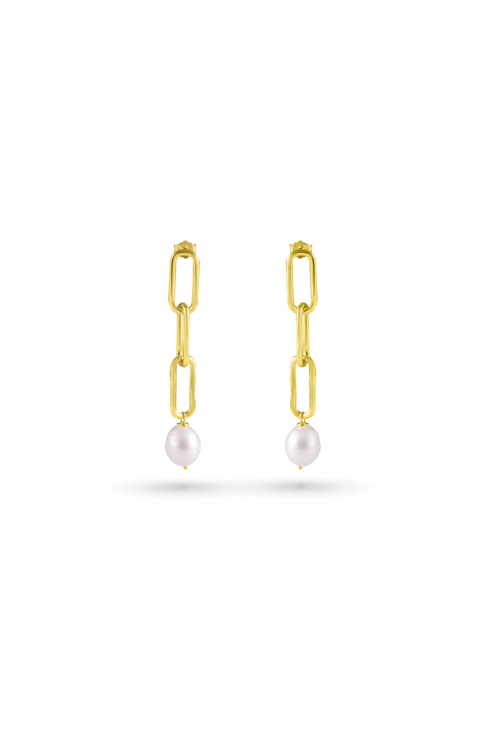 086A4258_F Liara İnci Küpe - Gold - Görsel 1