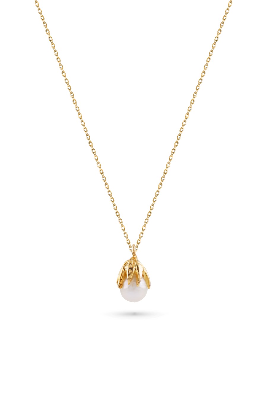 Daisy necklace1 Daisy İnci Kolye - Gold - Görsel 1