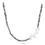 Cassia Black Pearl Necklace