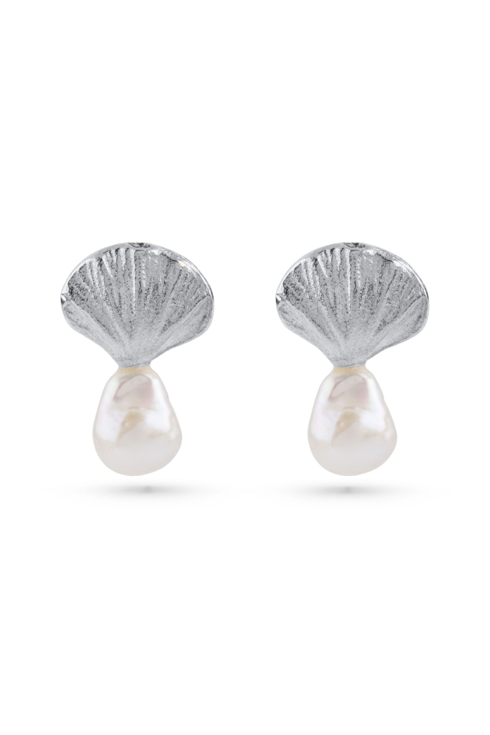 IMG_3822_F silver Candy İnci Küpe - Gümüş - Görsel 1