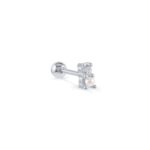 Editha Tragus Piercing - Gümüş