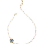 Verona Gold Plated Women's Pearl Necklace