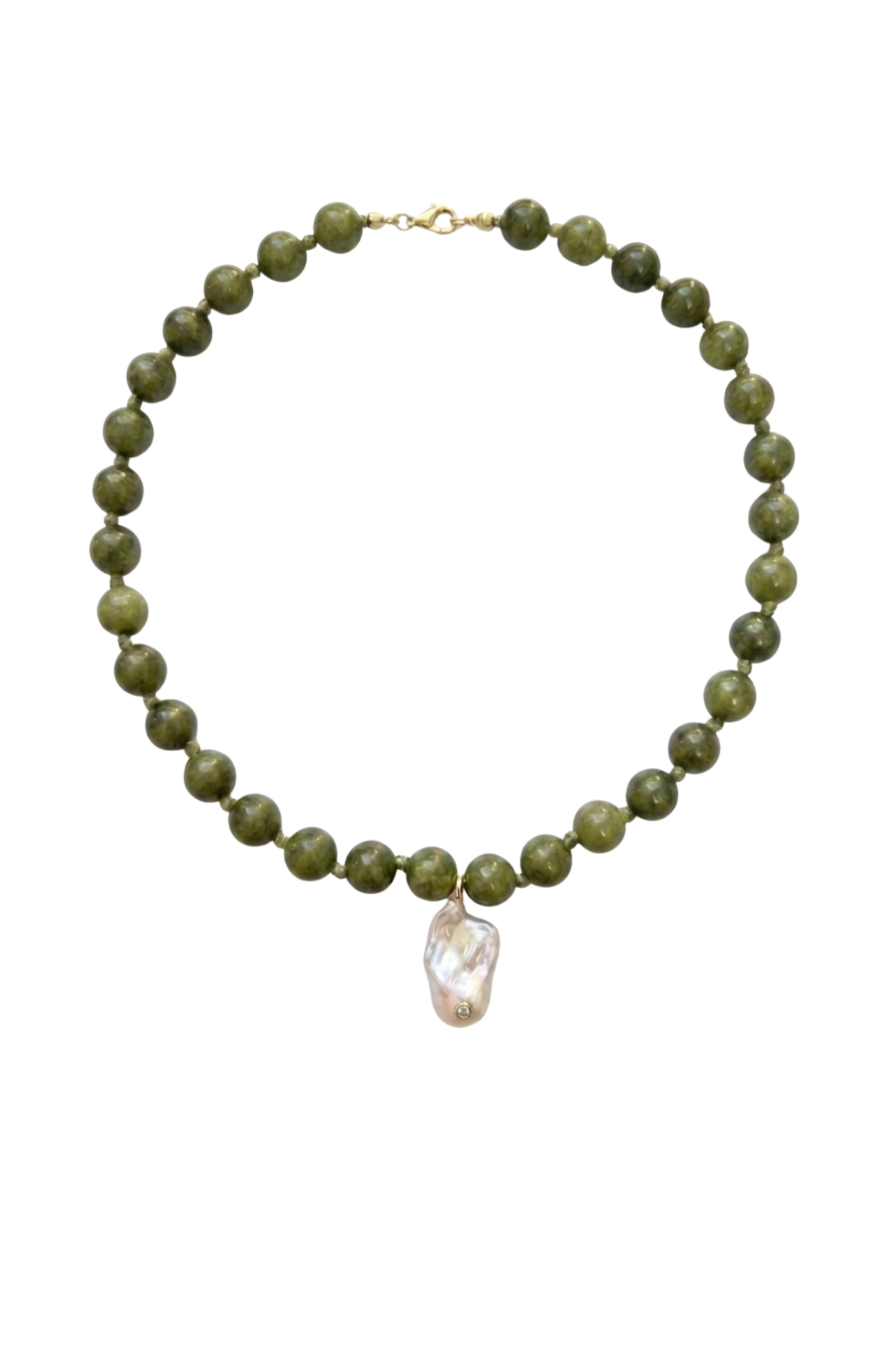 ad0e6739d33f7c48a607867d3029e2d1.png Velora Jade Taşlı Kolye - Yeşil - Görsel 1